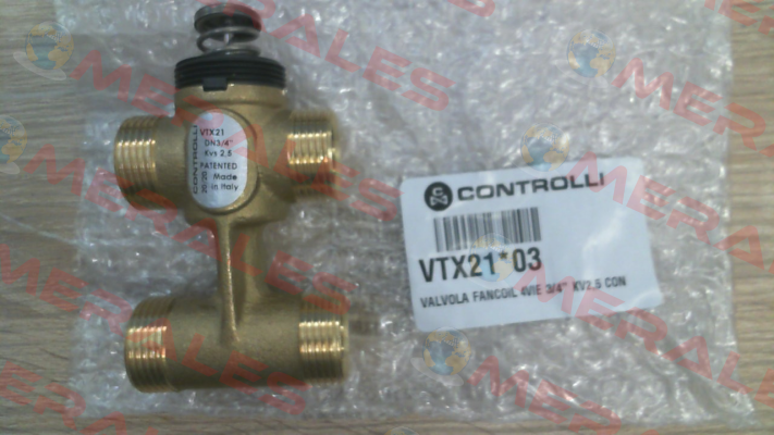 VTX21 3/4" (2.5) iSMA CONTROLLI