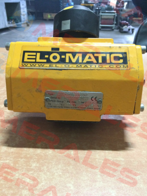 Pneumatic actuator for Type: ED0065M1A00A00N0 obsolete, replacement VA001-344-50  Elomatic