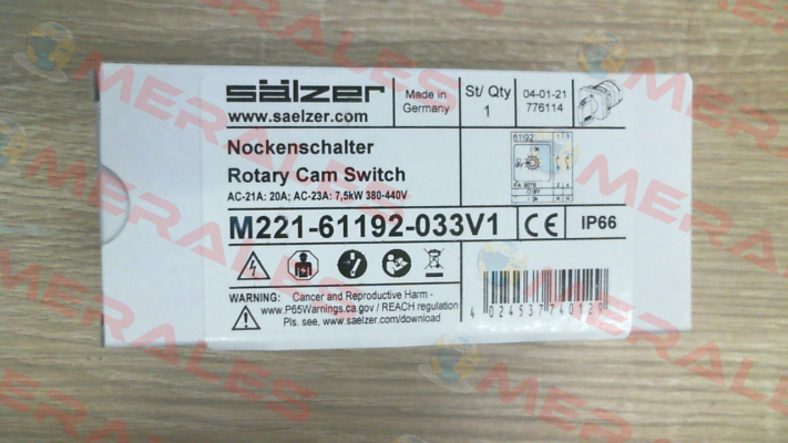 M221-61192-033V1 Salzer