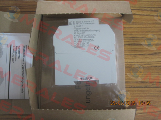 SL9837.11 5-200HZ UH AC230V Dold