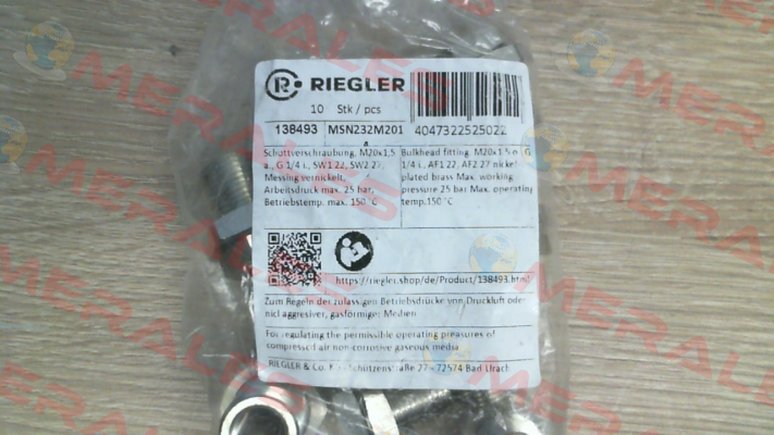 MSN232M2014 Riegler