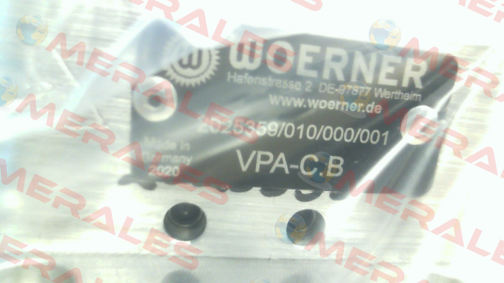 100VPA-C.B (VPA-C.B/00/6/0/0/0/22/63/75) Woerner
