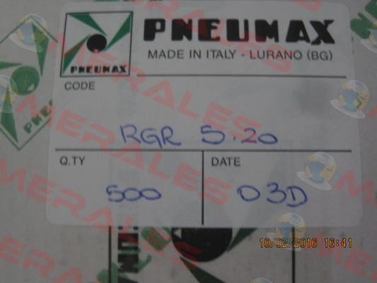 RGR5.20  Pneumax