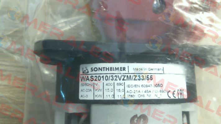 10003061 - WAS2010/32VZM/Z33/55 Sontheimer