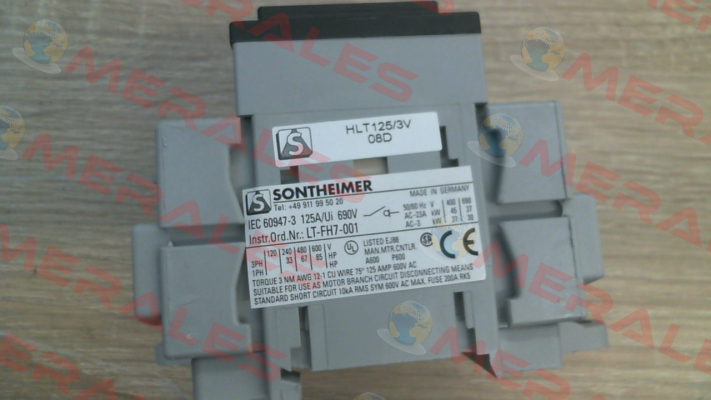HLT125/3V Sontheimer