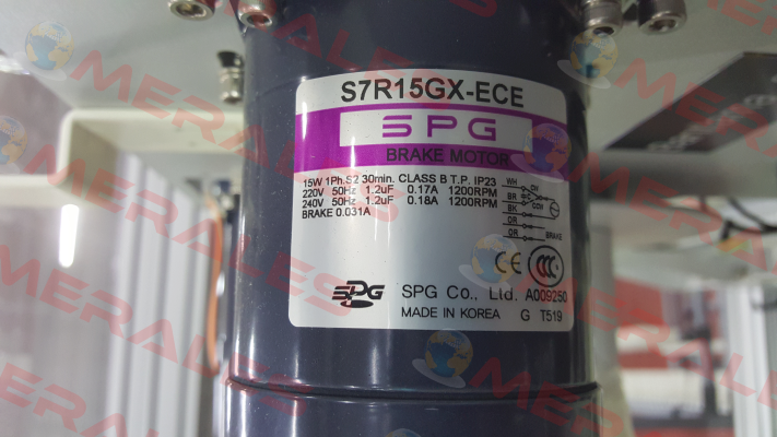 S7R15GX-ECE Spg Motor