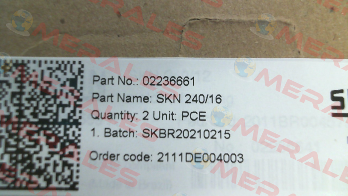 02236661 / SKN 240/16 Semikron