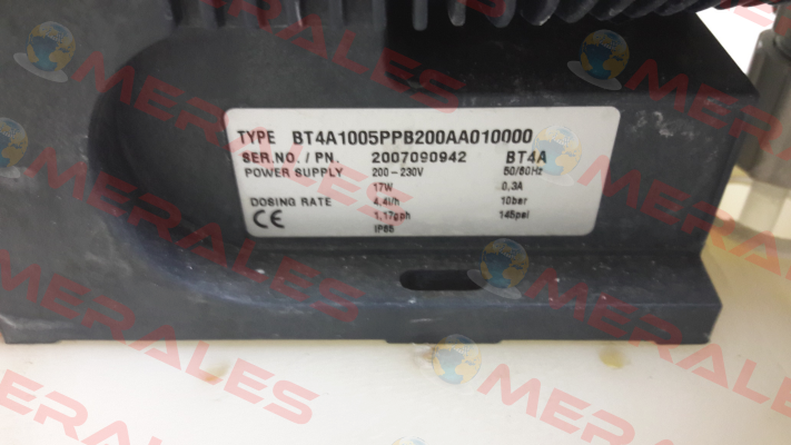BT4A1005PPB200AA010000 obsolete, replaced BT4B  ProMinent