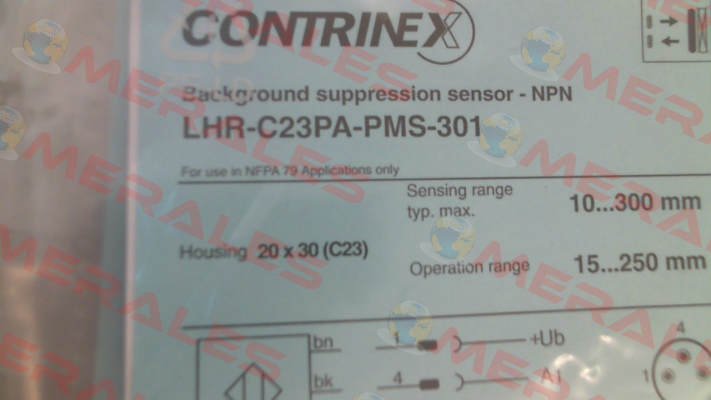 P/N: 092625,Type: NX1-2121A-M Contrinex