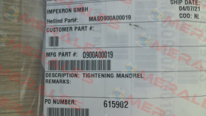 O900A00019 Masterfix