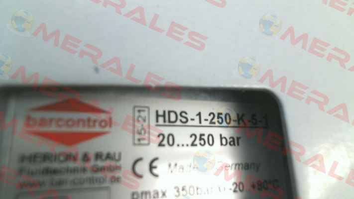 HDS-1-250-K-5-1 Barcontrol