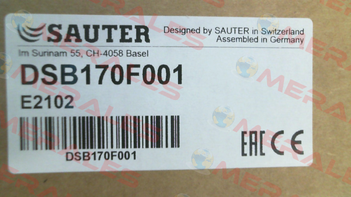 DSB170F001 Sauter