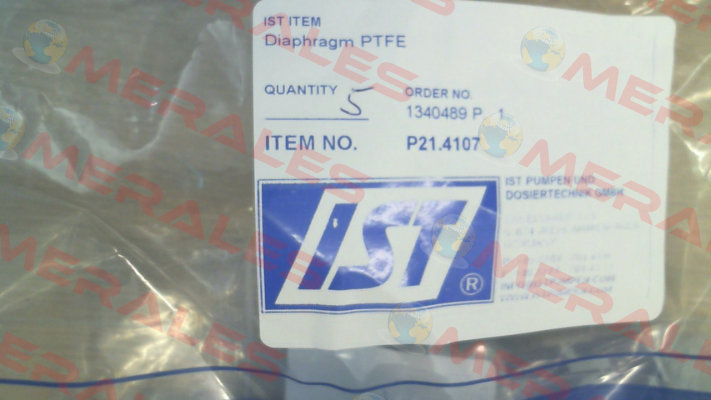 P21.4107  (Mechanical Diaphragm for MD49S6 F ZCA2VL) Obl