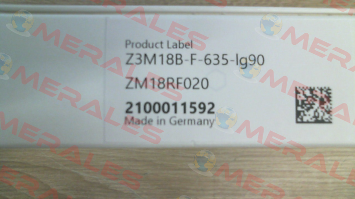 ZM18RF020 / Z3M18B-F-635-LG90 Z-LASER