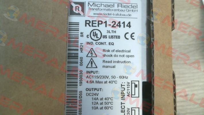 REP1-2414 336W 1ph / 0540-00128024 Michael Riedel Transformatorenbau