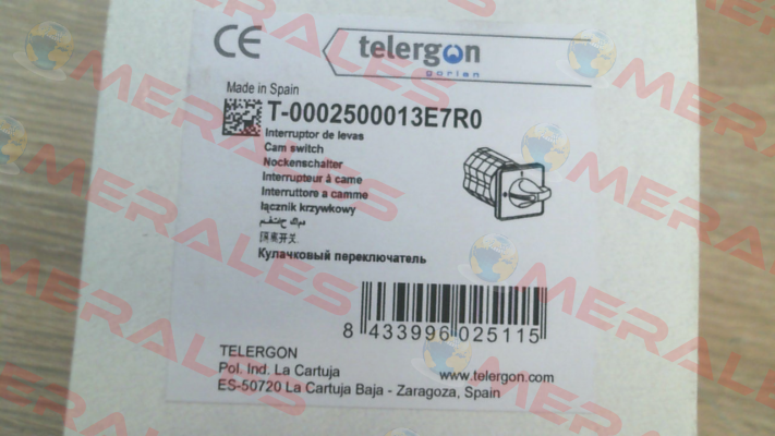T-0002500013E7R0 Telergon