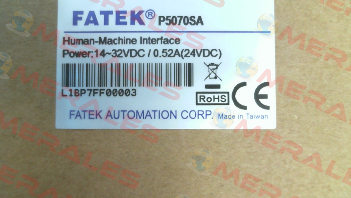 HMI P5070SA Fatek