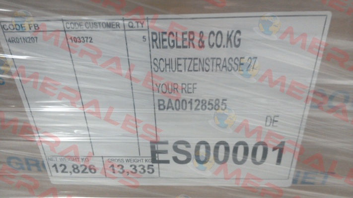103372 Type: 1084 FL Riegler
