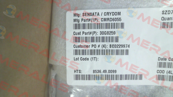 P/N: CMRD6055 Crydom