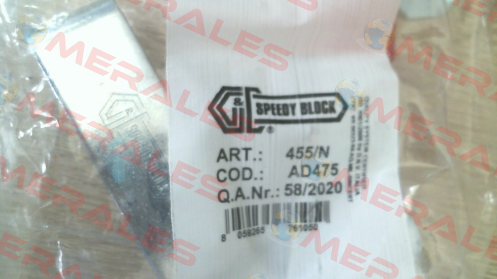 GN 820.1-455-N Speedy Block