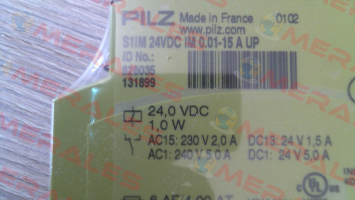 828035 / S1IM 24VDC IM 0.01-15 A UP Pilz