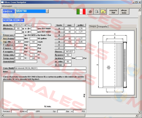 S520T60 Filtrec