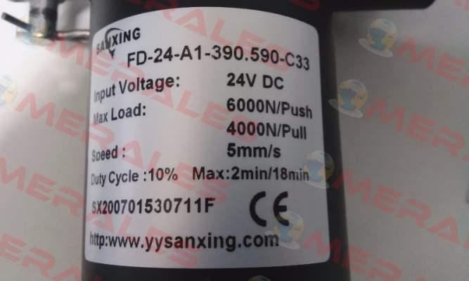  FD-24-A1-390.590-C33 REPLACED BY FD 24-A1-390.590-C33 + CB-1A-230 + remote control  Sanxing