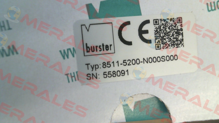 8511-5200 range 200N Burster