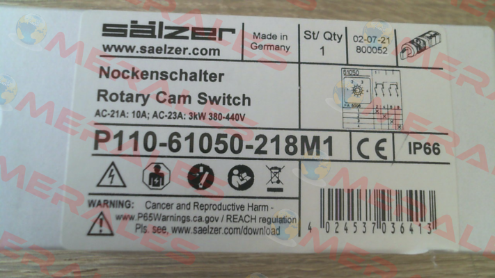 P110-61050-218M1 Salzer