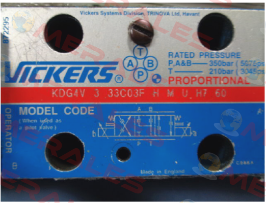 KDG4V333C03FHMUH760  Vickers (Eaton)