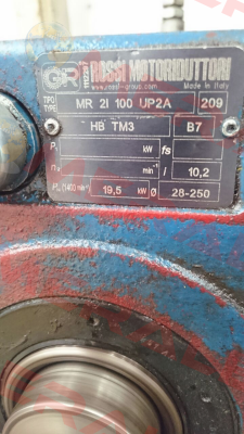 MR 2I 100 UP2A - 28x250 - 10,2  Rossi