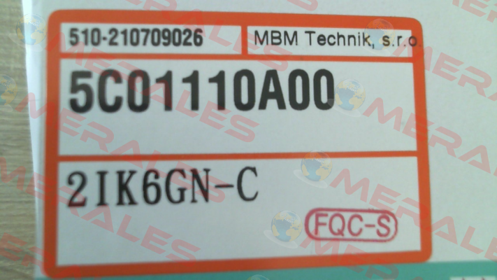 2IK6GN-C / 5C01110A00 Sesame Motor