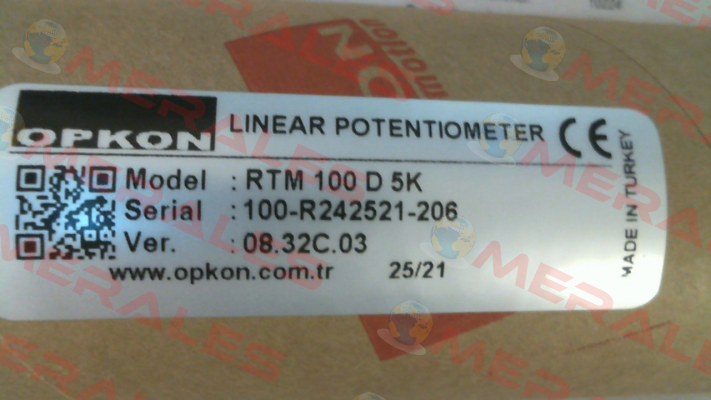 RTM 100 D  5K Opkon