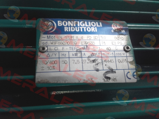 BN 132 MA4 FDSD Bonfiglioli