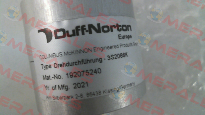 3S2086K Duff Norton