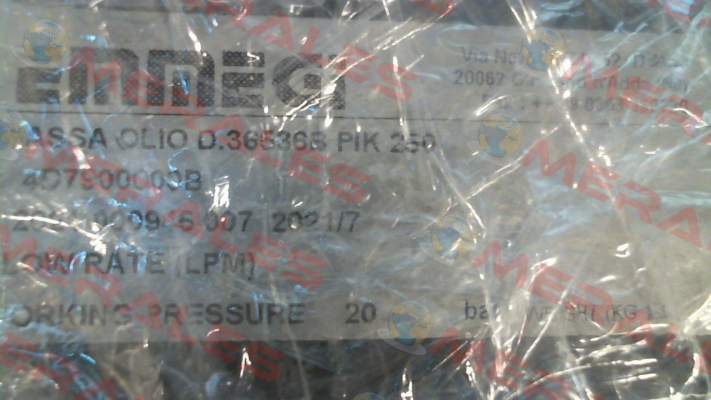 PIK 250 (4D7900000B) Emmegi