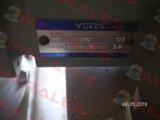 SXD1-24-D2G4-11  Yuken