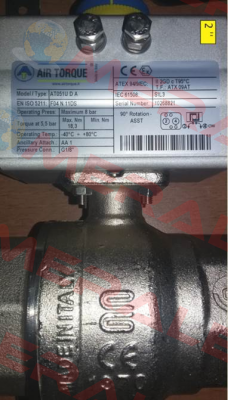 AT051U D A SN: 10268821 Air Torque