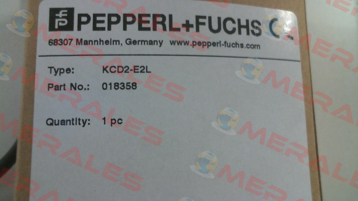 KCD2-E2L / 018358 Pepperl-Fuchs