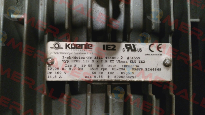 3311 464069 2 #34559 oem  Küenle