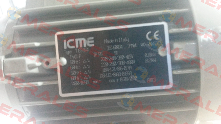 T63 B-4 Icme Motor