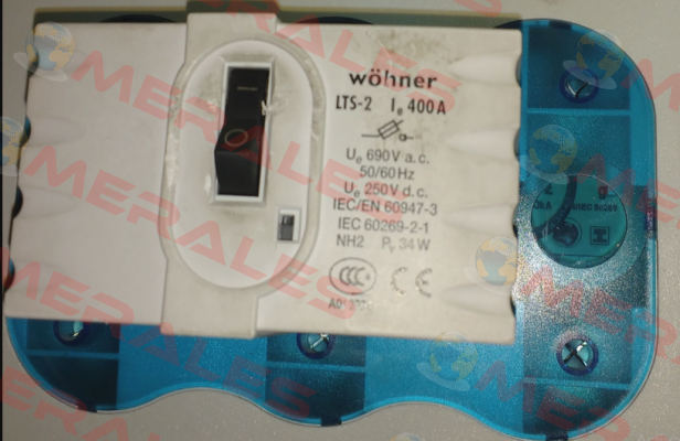 LTS-2 400A - possible products: 33602 or 33202 Wöhner