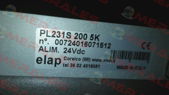E0303P502S /  PL231S200 res.5K ELAP