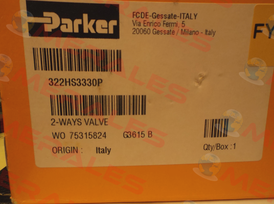 322HS3330P  Parker