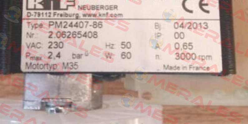 2.05630010 OEM KNF