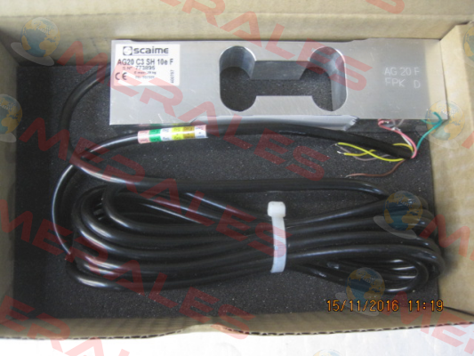 P/N: 400757 Type: AG20 C3 SH 10e F TR Scaime