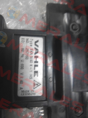 SA-SKN5/40K-1HS28-60 Vahle