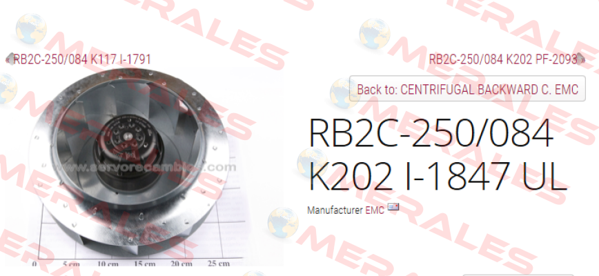 RB2C-250/084 K202 I-1847 UL Emc