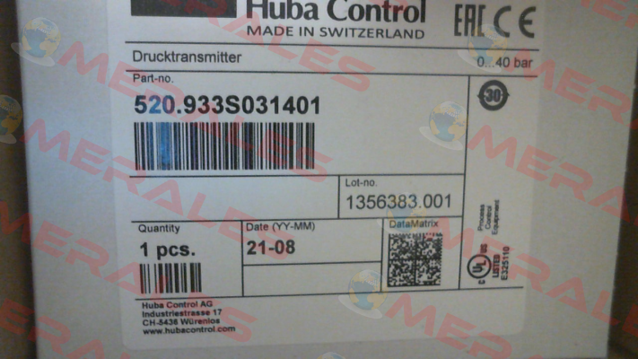 520.933S031401 Huba Control