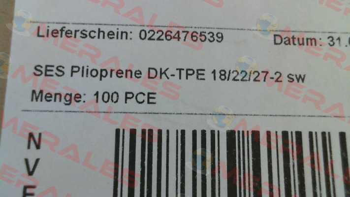 01450079010 / DK-TPE 18/22/27-2 Ses Sterling